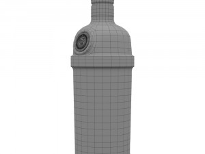 tanqueray malacca 70cl bottle 3D 모델