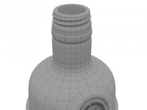 tanqueray malacca 70cl bottle 3D 모델