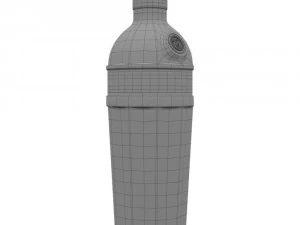 tanqueray 70cl bottle set 3D Model