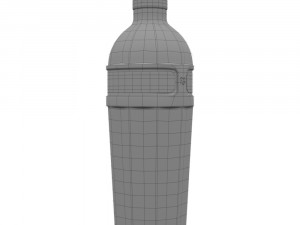 tanqueray 70cl bottle set 3D Model