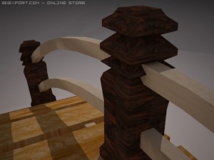 japan bridge 3D Model