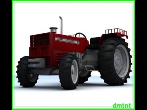 tractor rig Model 3D