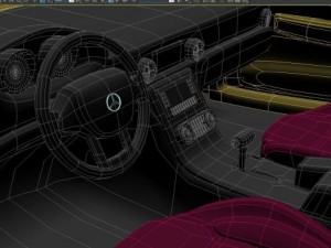 mercedes sls amg sport car 3Dモデル