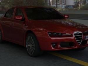 alfa romeo 159 Model 3D