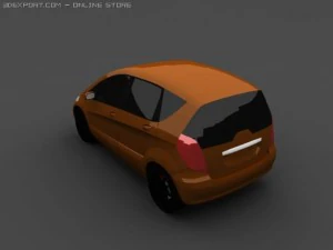 mercedes a 2 3D Model