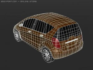 mercedes a 2 3D Model