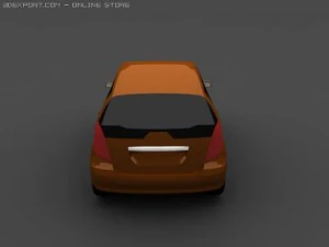 mercedes a 2 3D Model
