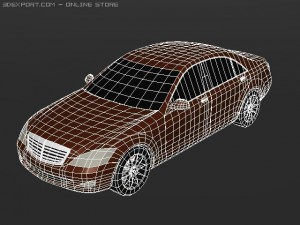 mercedes s 3D Model