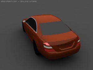 mercedes s 3D Model