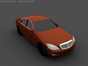 mercedes s 3D Model