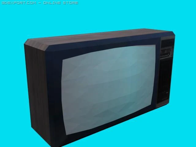 テレビセット ソビエト ホリゾント 3Dモデル .c4d .max .obj .3ds .fbx .stl .blend 