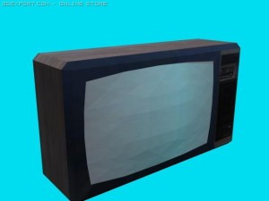 tvset soviet horizont Modèle 3D