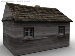 old house 3D Модель