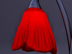 warde flower street lamp Modelo 3D