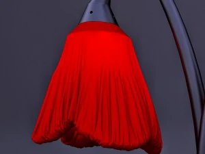 warde flower street lamp 3D Model