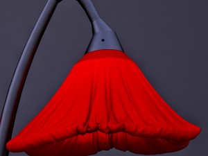 warde flower street lamp Modelo 3D