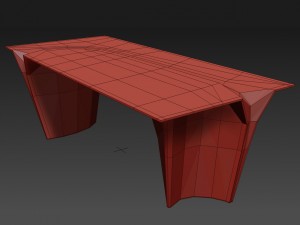 Mew zaha hadid table Modelo 3D
