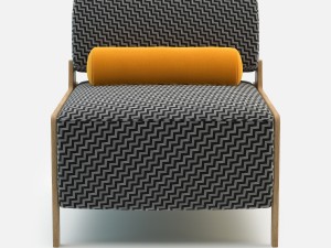 Inno box wood armchair 3D Модель
