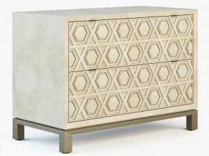 C&ocirc;moda Bernhardt Santa B&aacute;rbara Modelo 3D