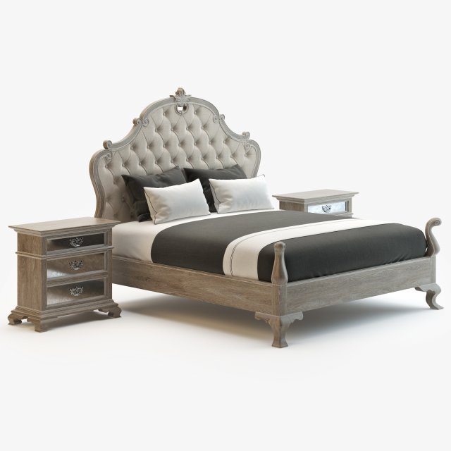 Bernhardt campania 3D Модель .c4d .max .obj .3ds .fbx .stl .blend 