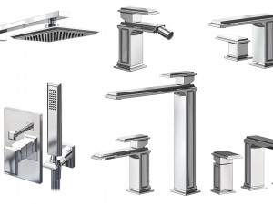 Gessi eleganza Model 3D