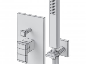 Gessi eleganza Modello 3D