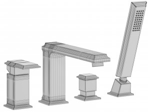 Gessi eleganza Modello 3D