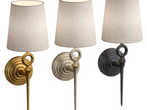 Bristol single sconce visual comfort 3D 모델