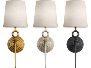 Bristol single sconce visual comfort 3D 모델
