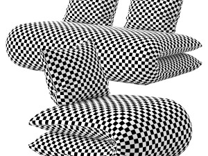 lago chama armchair sofa 3D Model