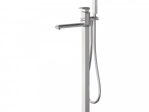 gessi eleganza bath mixer Model 3D