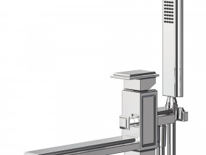 gessi eleganza bath mixer Model 3D