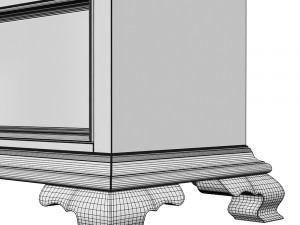Bernhardt Campania Mirror Dresser Modelo 3D