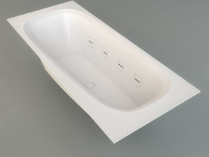 Teuco outline bathtub 3D Models