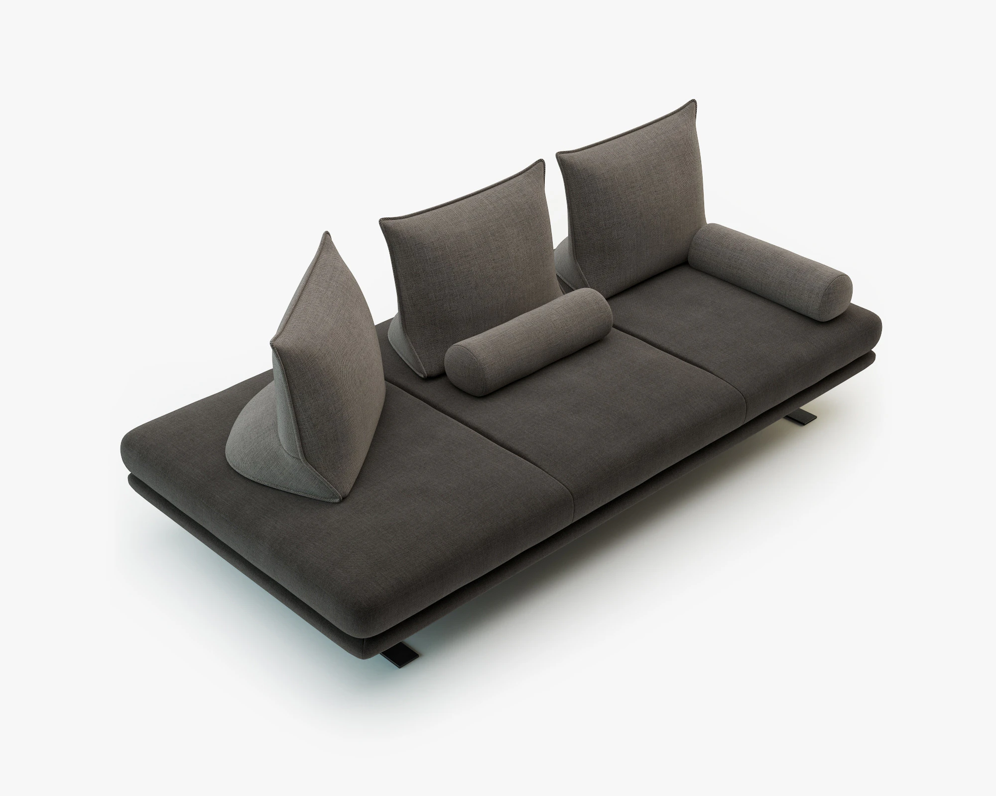 Sofa Prado 3D Model .c4d .max .obj .3ds .fbx .stl .blend 