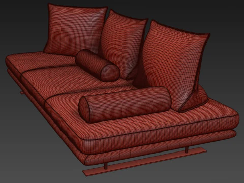 Sofa Prado 3D Model