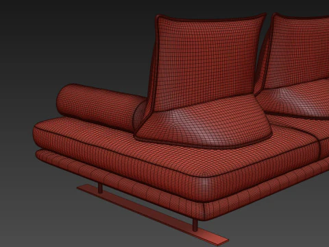 Sofa Prado 3D Model