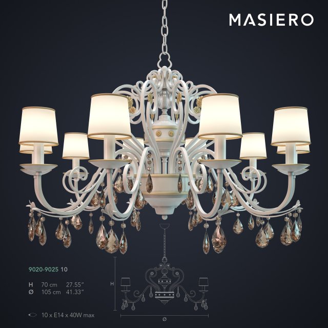 masiero classica 9020 9025 Modello 3D .c4d .max .obj .3ds .fbx .stl .blend 