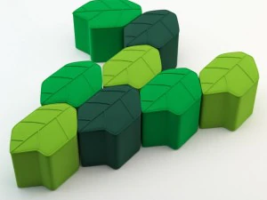 leaf seat 3D Model