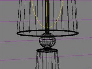 3d table lamp for the interior 3Dモデル