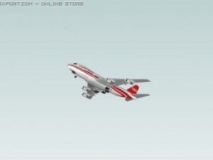 trans world airlines boeing 747121 Modelo 3D