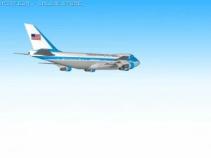 air force one boeing 747200 3D Model