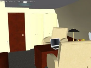 air force one boeing 747200 3D Model