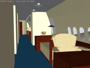 air force one boeing 747200 3D Model