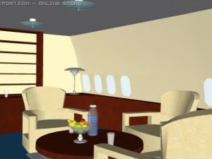 air force one boeing 747200 3D Model