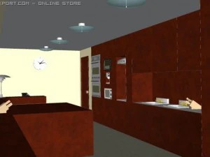 air force one boeing 747200 3D Model