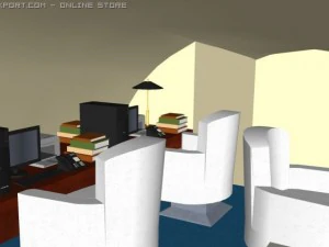 air force one boeing 747200 3D Model