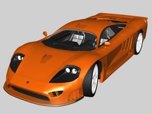 saleen s7 Modelo 3D