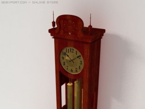 floorclock 3D Model