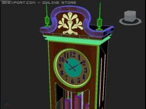 floorclock 3D Model